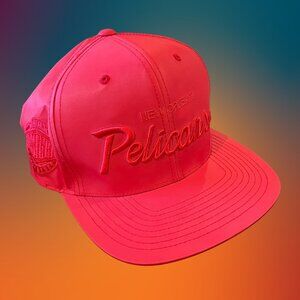 Mitchell & Ness Red New Orleans Pelicans Snapback - Brand New!
